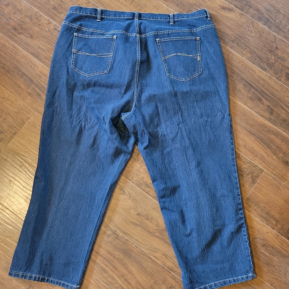 Liz & Me Plus Petite Jeans Sz 26WP 46x26 Embroidered.